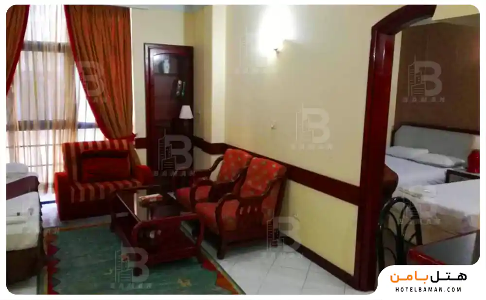آپارتمان دو خوابه پنج نفره (اقامت با صبحانه)